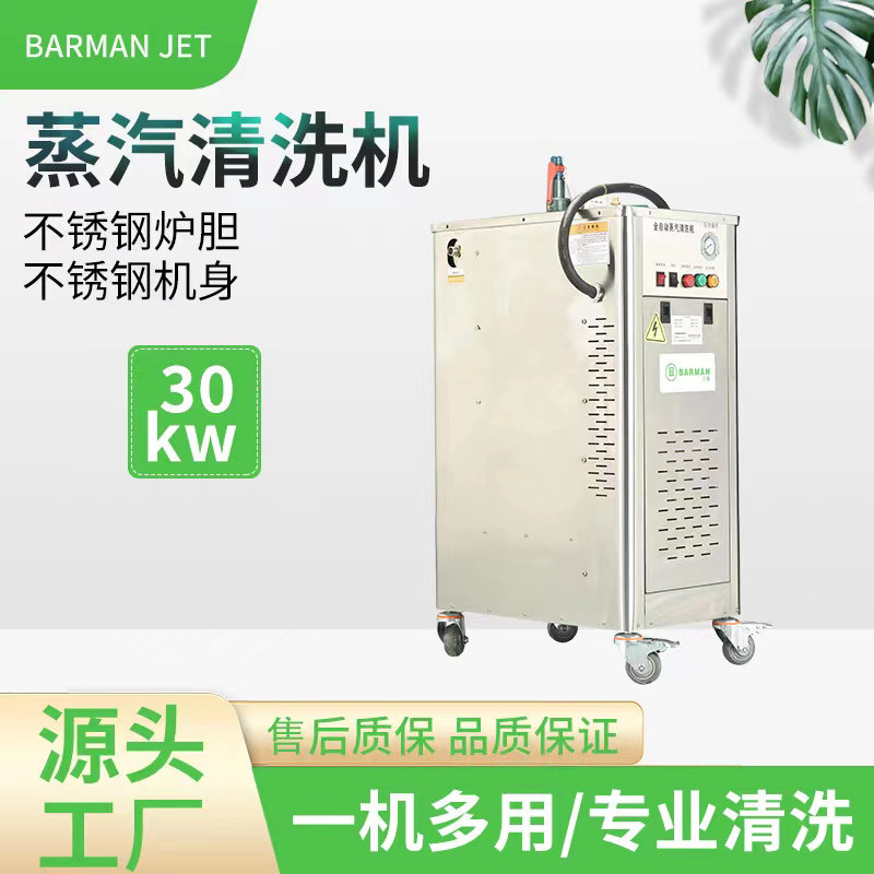 巴曼高温蒸汽清洗机 工业大功率30KW