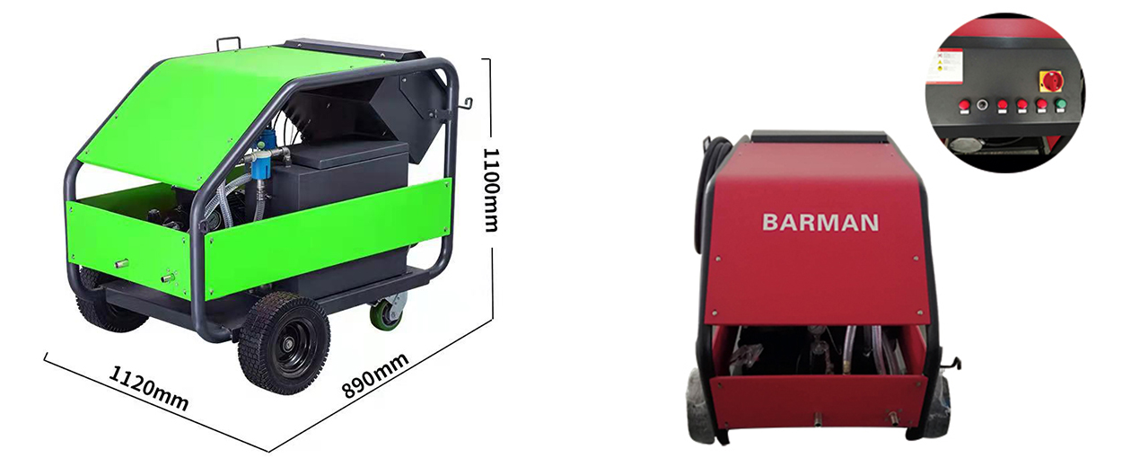 Baman electric heating high pressure cleaning machine 24KW