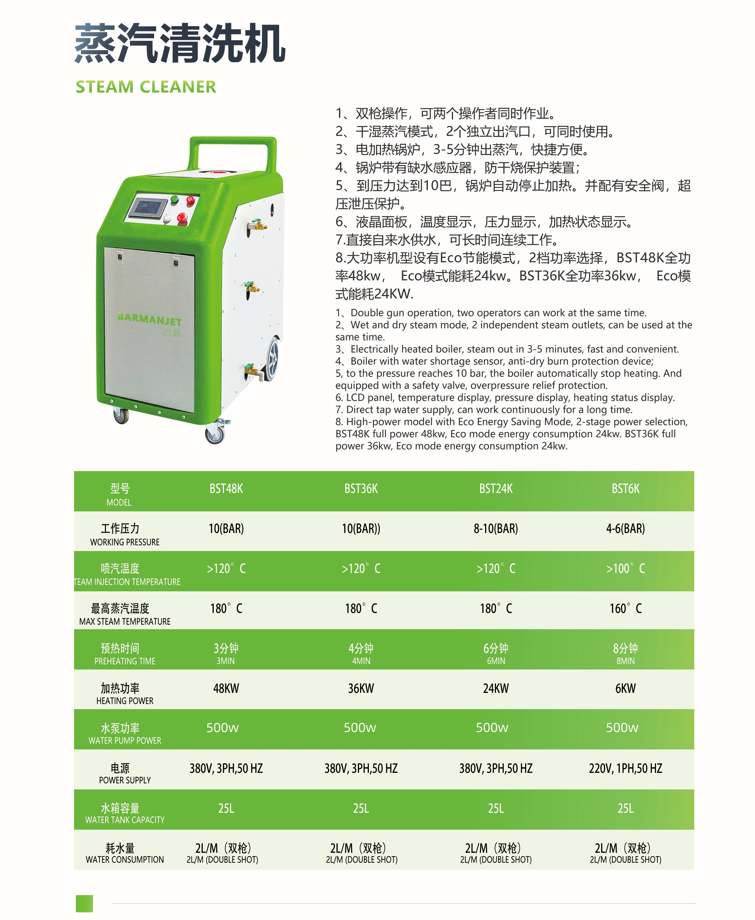 High-powered Steam Cleaner