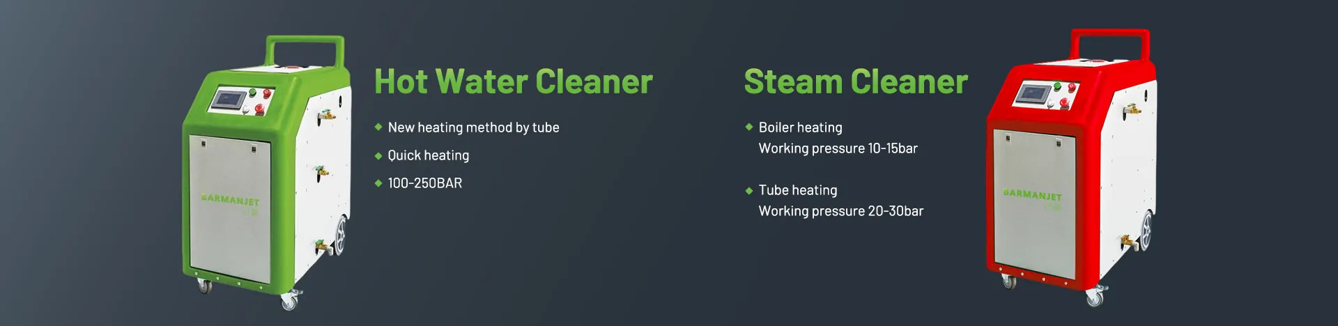 Explosion-proof steam cleaning machine